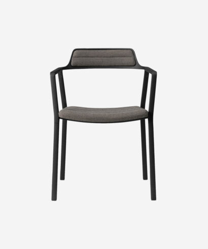 Vipp Armchair Black Leather