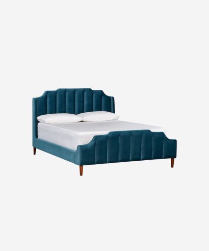 Gwyneth Velvet King Bed