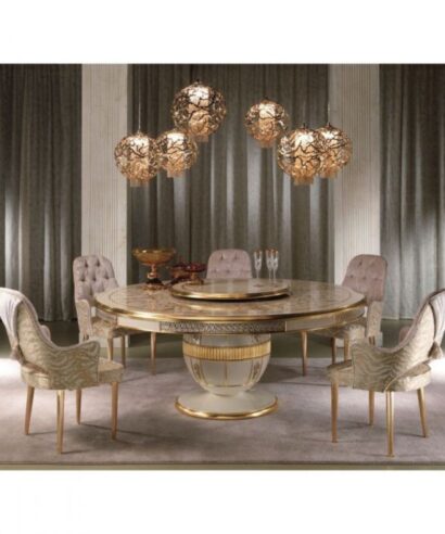 Cappelletti  Aqva Italian Round Dining Table
