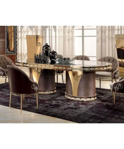 Cappellett Lilium Oval Dining Table